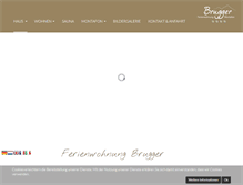 Tablet Screenshot of fewo-brugger.at
